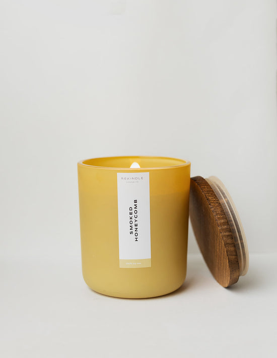 Smoked Honeycomb Soy Candle
