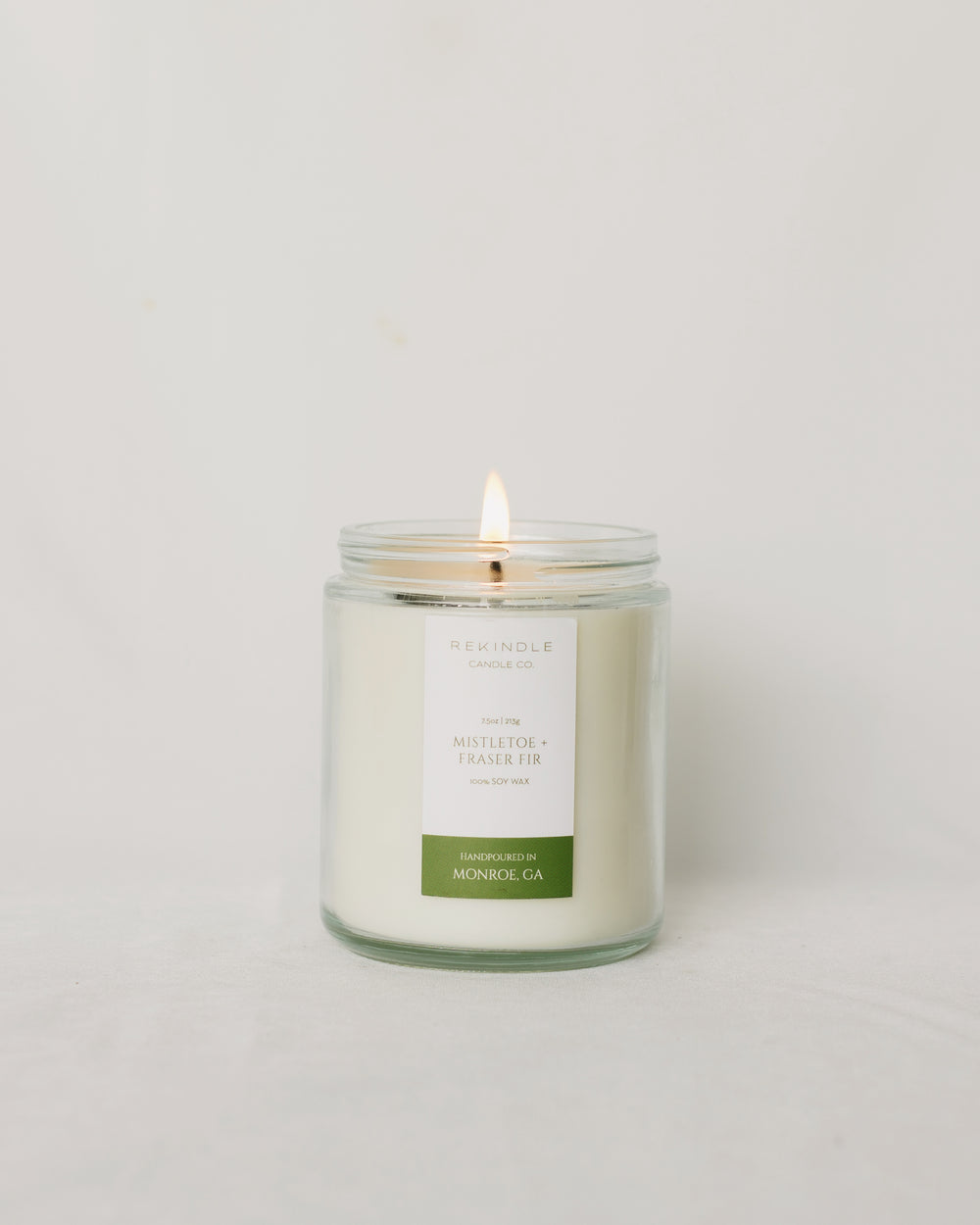 Mistletoe + Fraser Fir Soy Candle