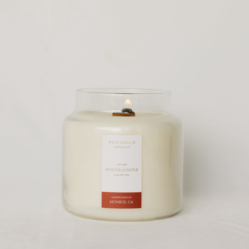 
                      
                        Winter Juniper Soy Candle
                      
                    