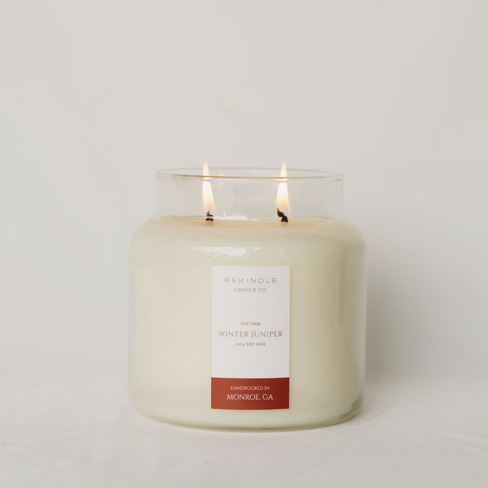 
                      
                        Winter Juniper Soy Candle
                      
                    