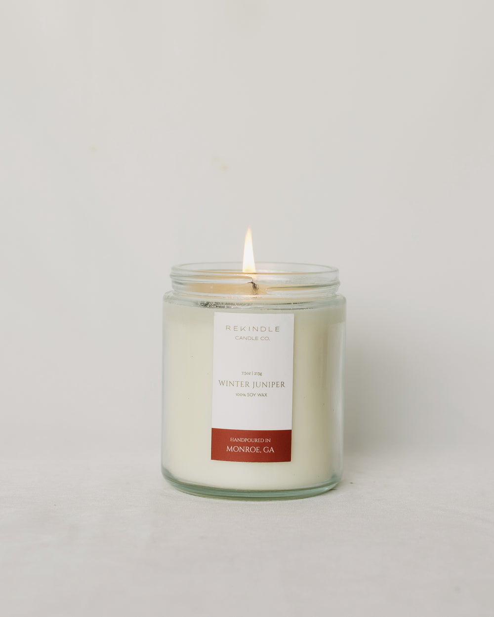 Winter Juniper Soy Candle