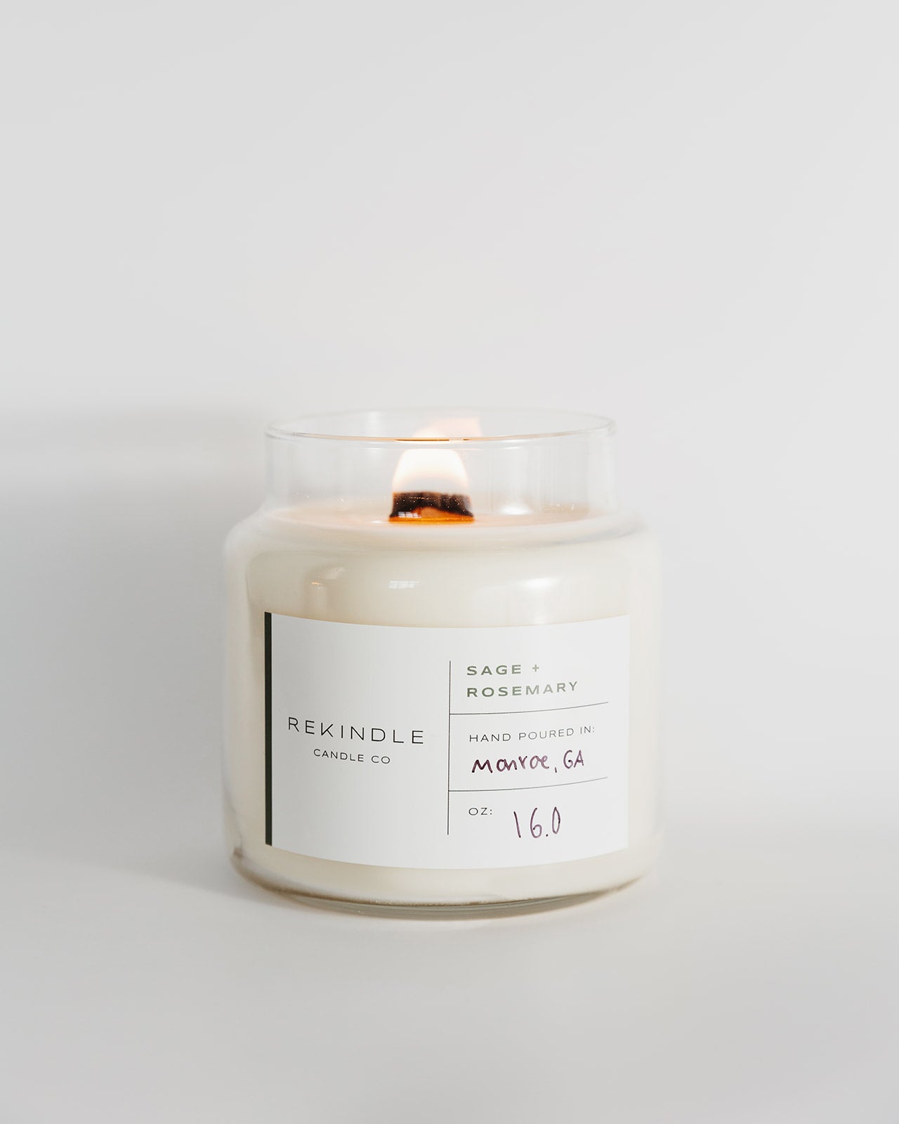 Sage + Rosemary Soy Candle