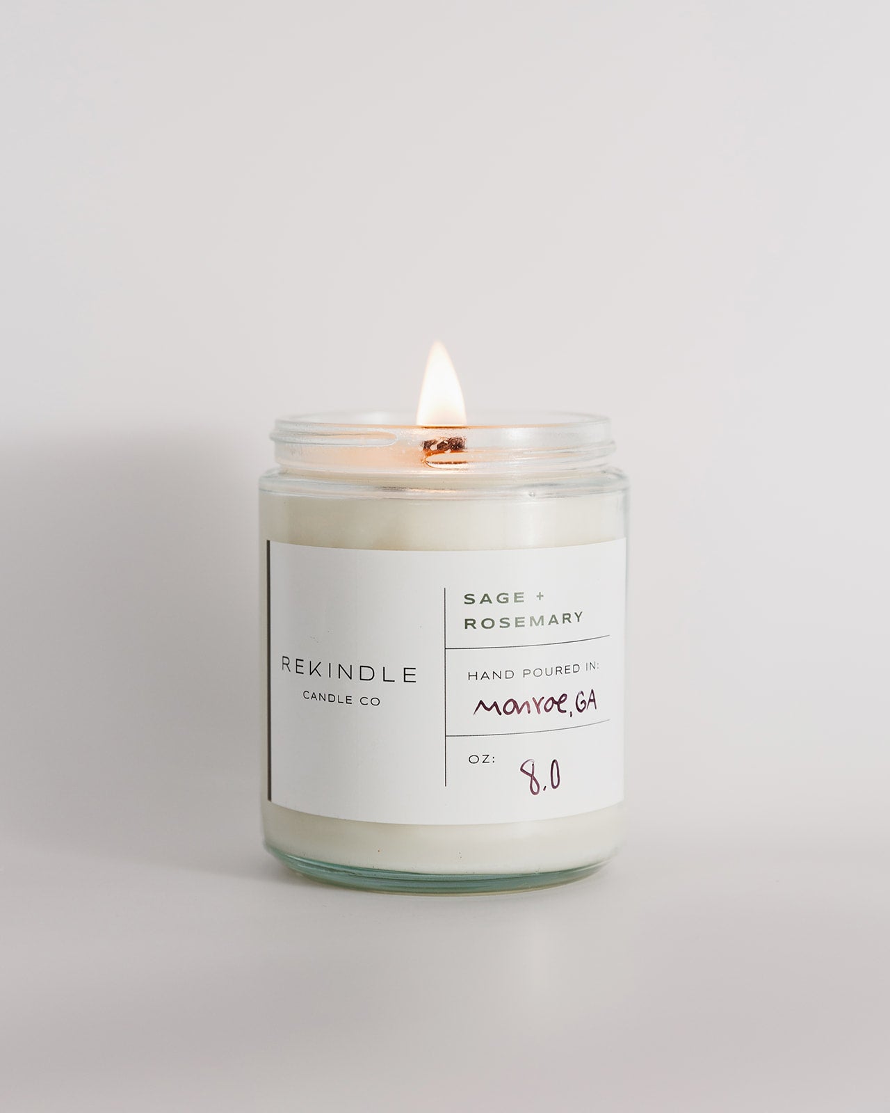 Sage + Rosemary Soy Candle