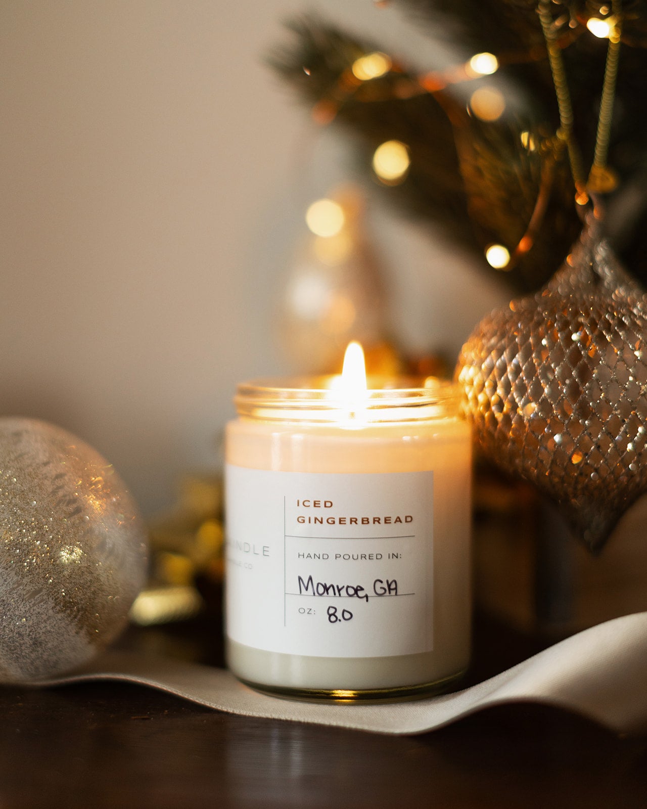 Iced Gingerbread Soy Candle