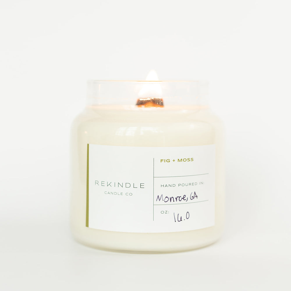 
                      
                        Fig + Moss Soy Candle
                      
                    