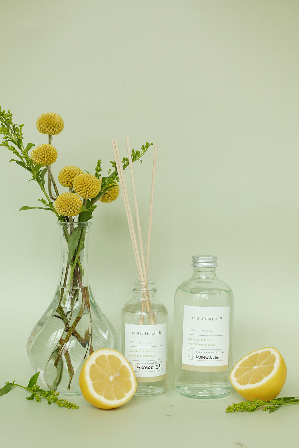 Lavender + Lemongrass Reed Diffuser