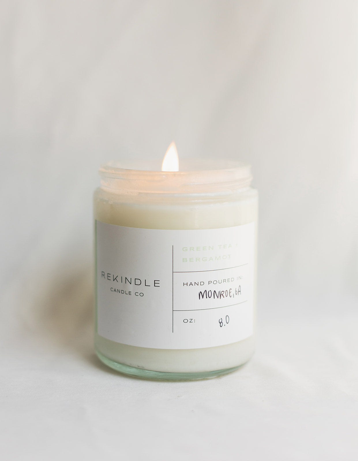 Green Tea + Bergamot Soy Candle