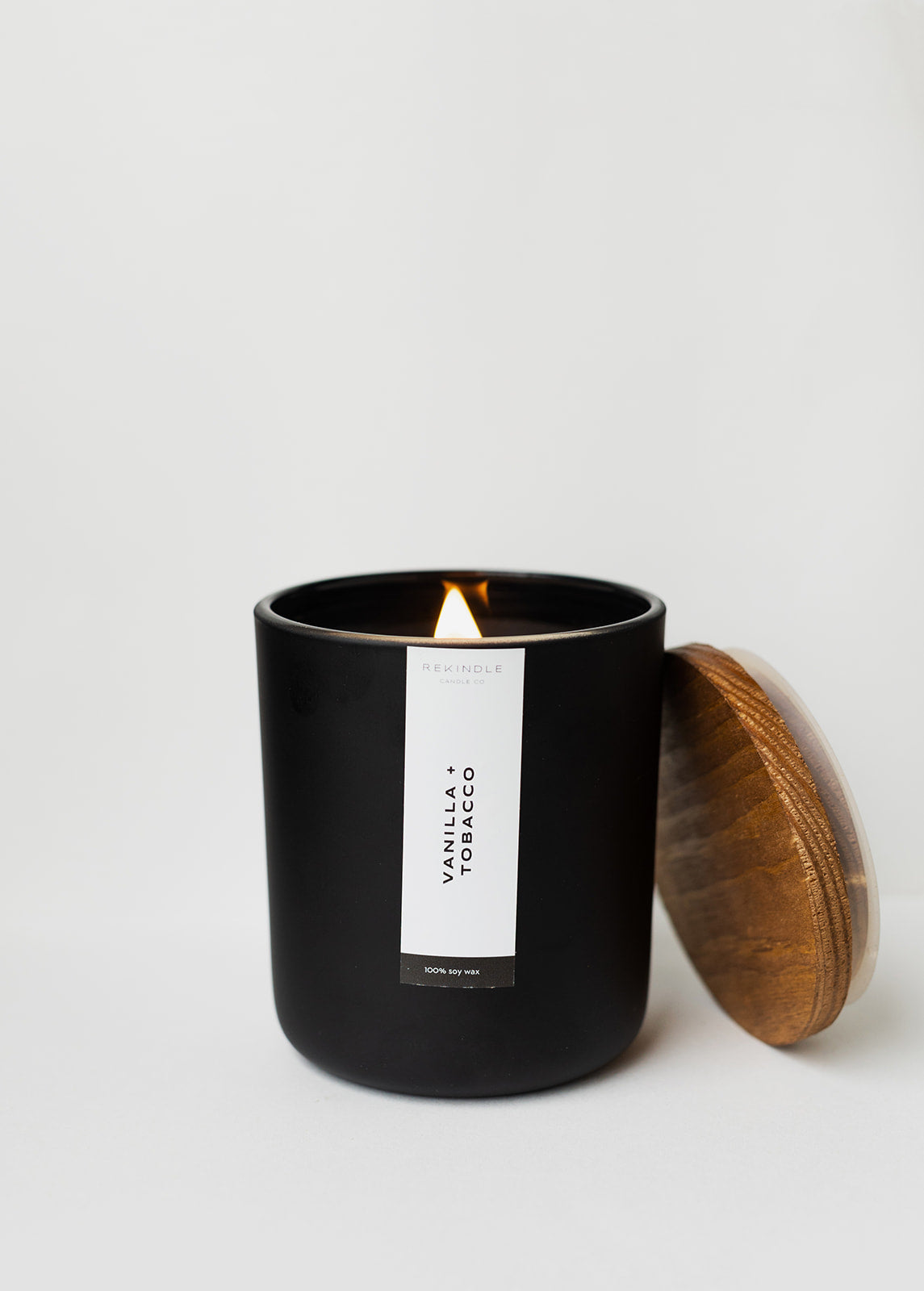 Load image into Gallery viewer, Vanilla + Tobacco Soy Candle
