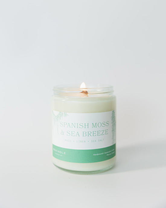 Spanish Moss + Sea Breeze Soy Candle