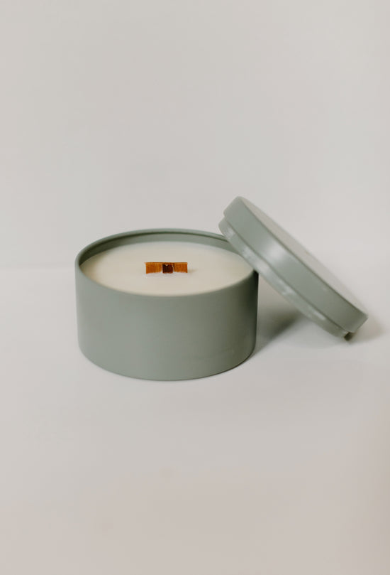 Load image into Gallery viewer, River Water + Sagebrush Soy Candle
