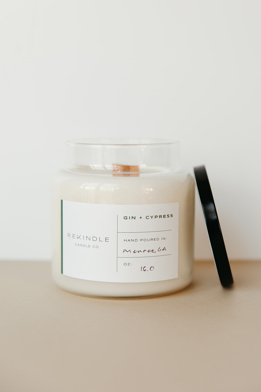 Gin + Cypress Soy Candle